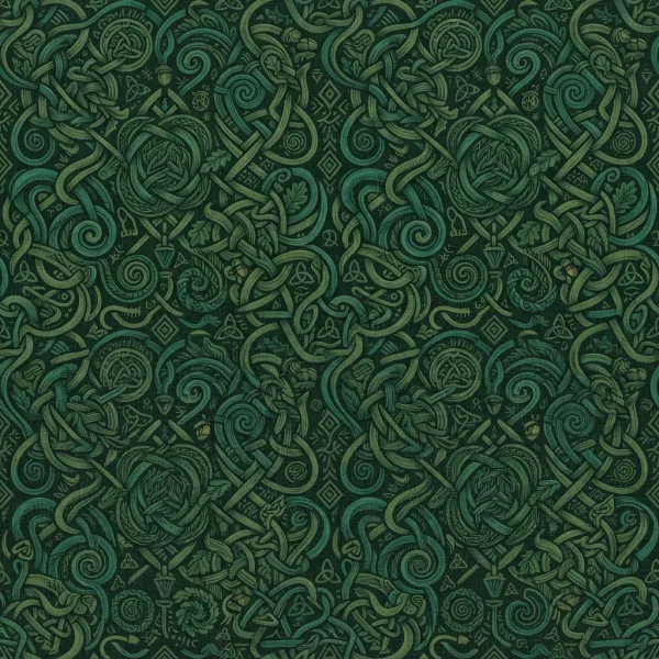 Celtic knotwork interlace patterns