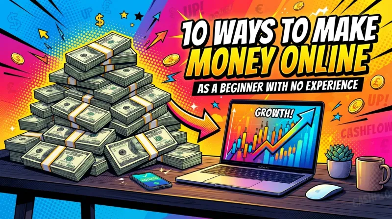 10 ways to make money online as a beginner with no experience
