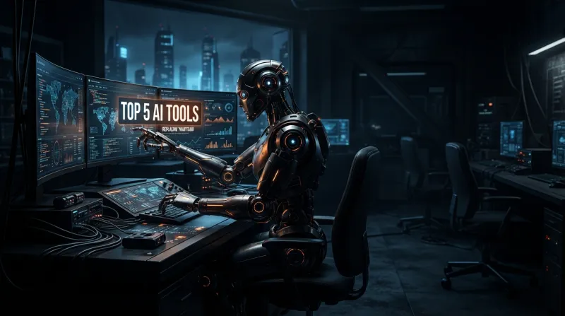 Top 5 AI tools that will replace your entire team