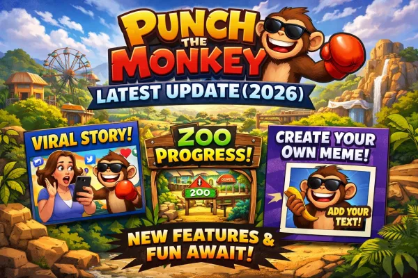Punch the Monkey Latest Update (2026) – Viral Story, Zoo Progress & Create Your Own Meme